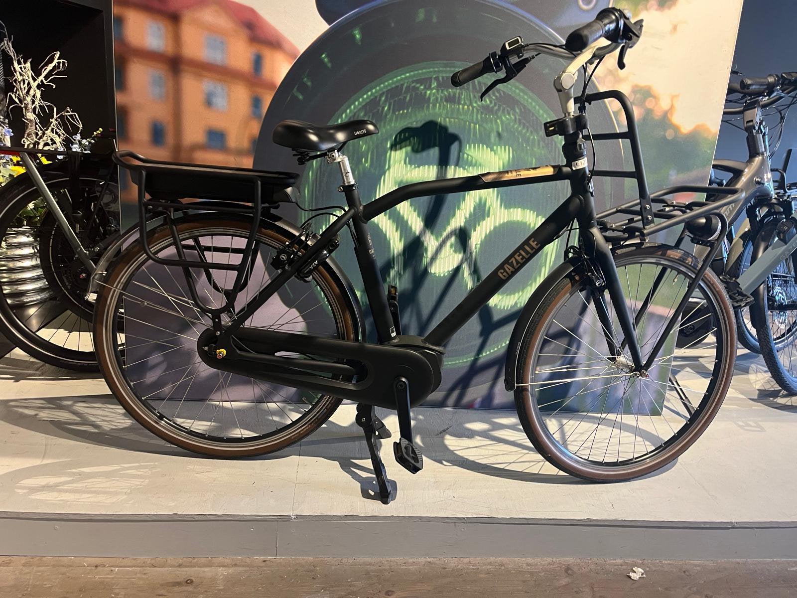Gazelle puur nl heavyduty elektrische transportfiets, Fietsen en Brommers, 51 tot 55 cm, Ophalen, Zo goed als nieuw, Gazelle