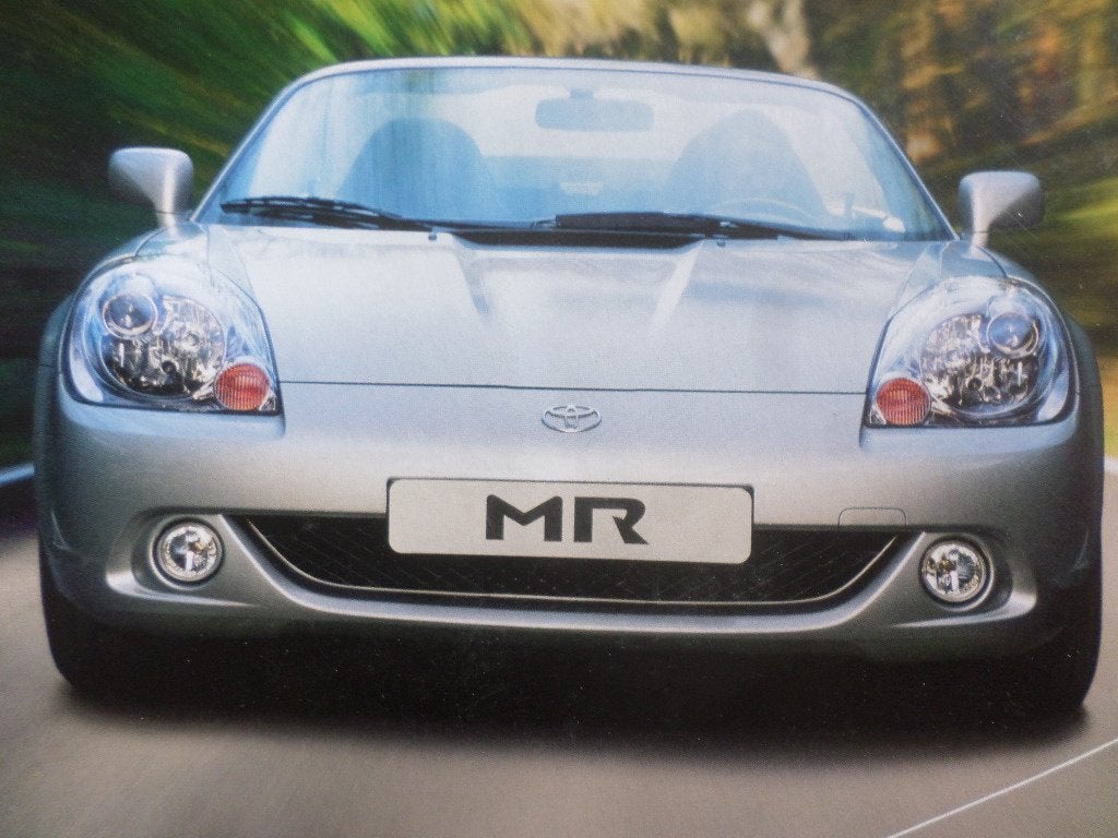 Toyota MR2 2002 Brochure, Ophalen of Verzenden, Zo goed als nieuw, Toyota