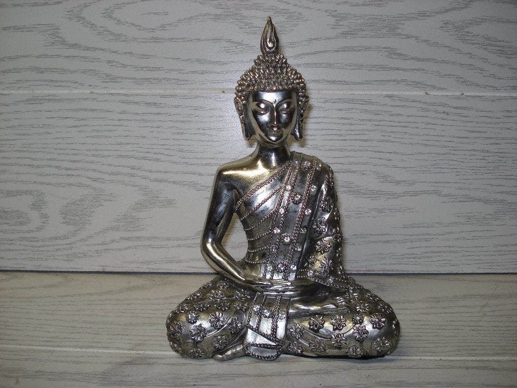 Buddha  Boeddha Shiva  Beeld    Groot  21  Cm, Handgemaakt, 21 cm, Ophalen of Verzenden, Zo goed als nieuw