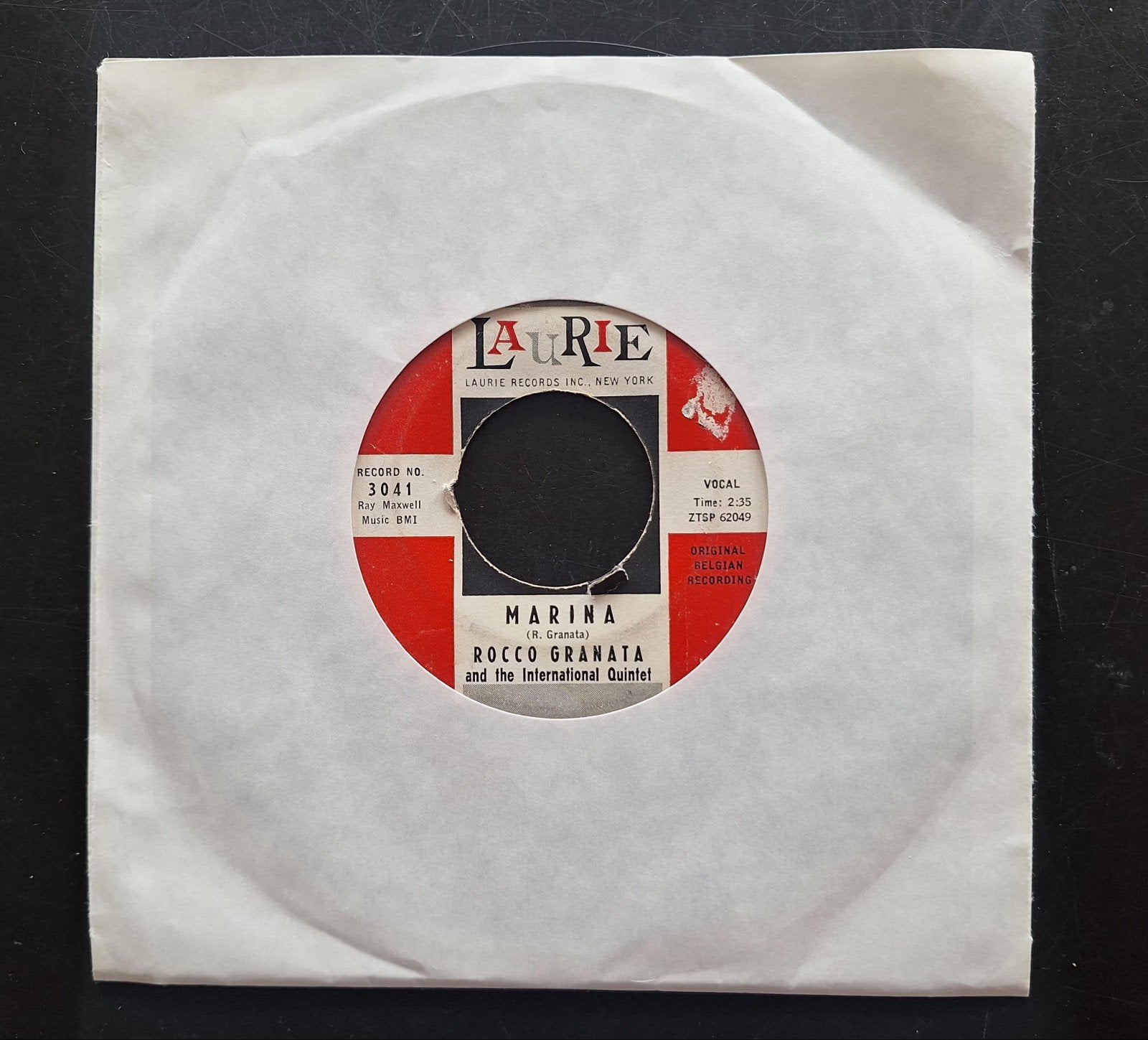 7"/SINGLE  ROCCO GRANATA - Marina, Cd's en Dvd's, Vinyl Singles, Ophalen of Verzenden, Gebruikt, Pop