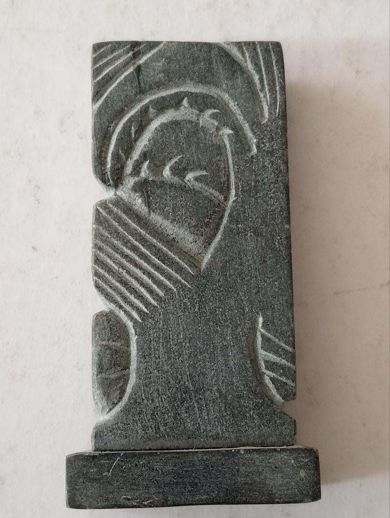 Sculptuur Azië met figuur, Ophalen of Verzenden