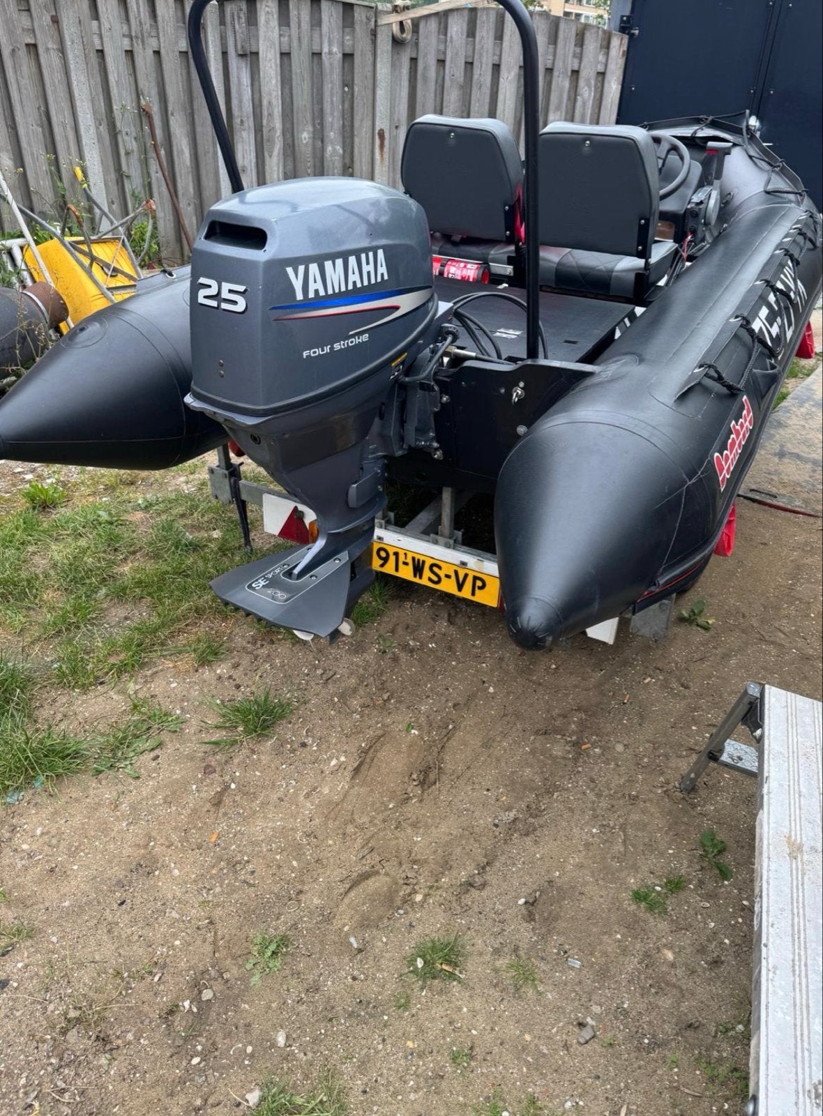 Yamaha 25 pk buitenboordmotor uit 2006 - Starten Lopen!, Ophalen, Gebruikt, Motor en Techniek, Motorboot