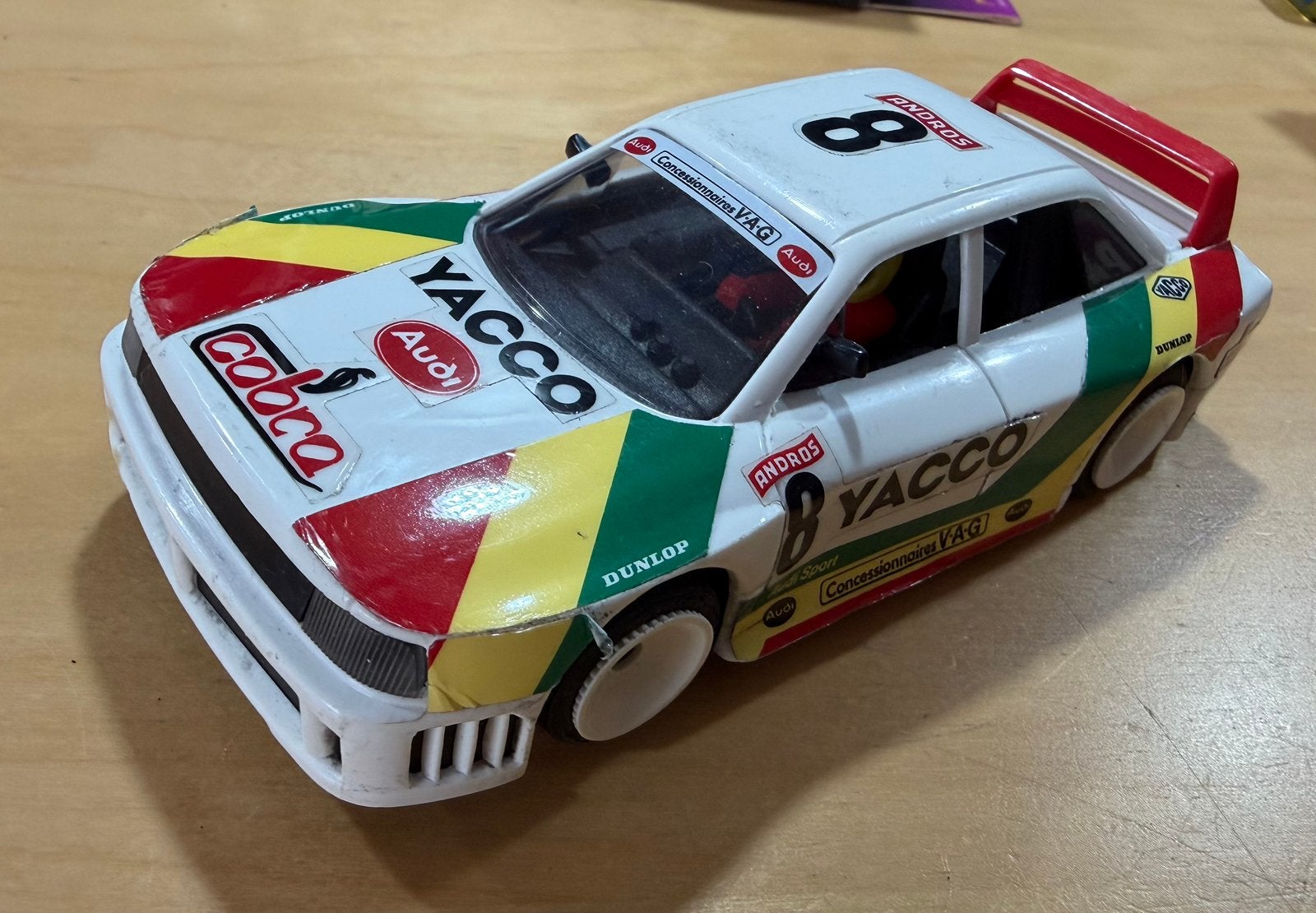 Slotcar SCX Audi 90 GTO, Ophalen of Verzenden, Zo goed als nieuw, Elektrisch, Overige merken