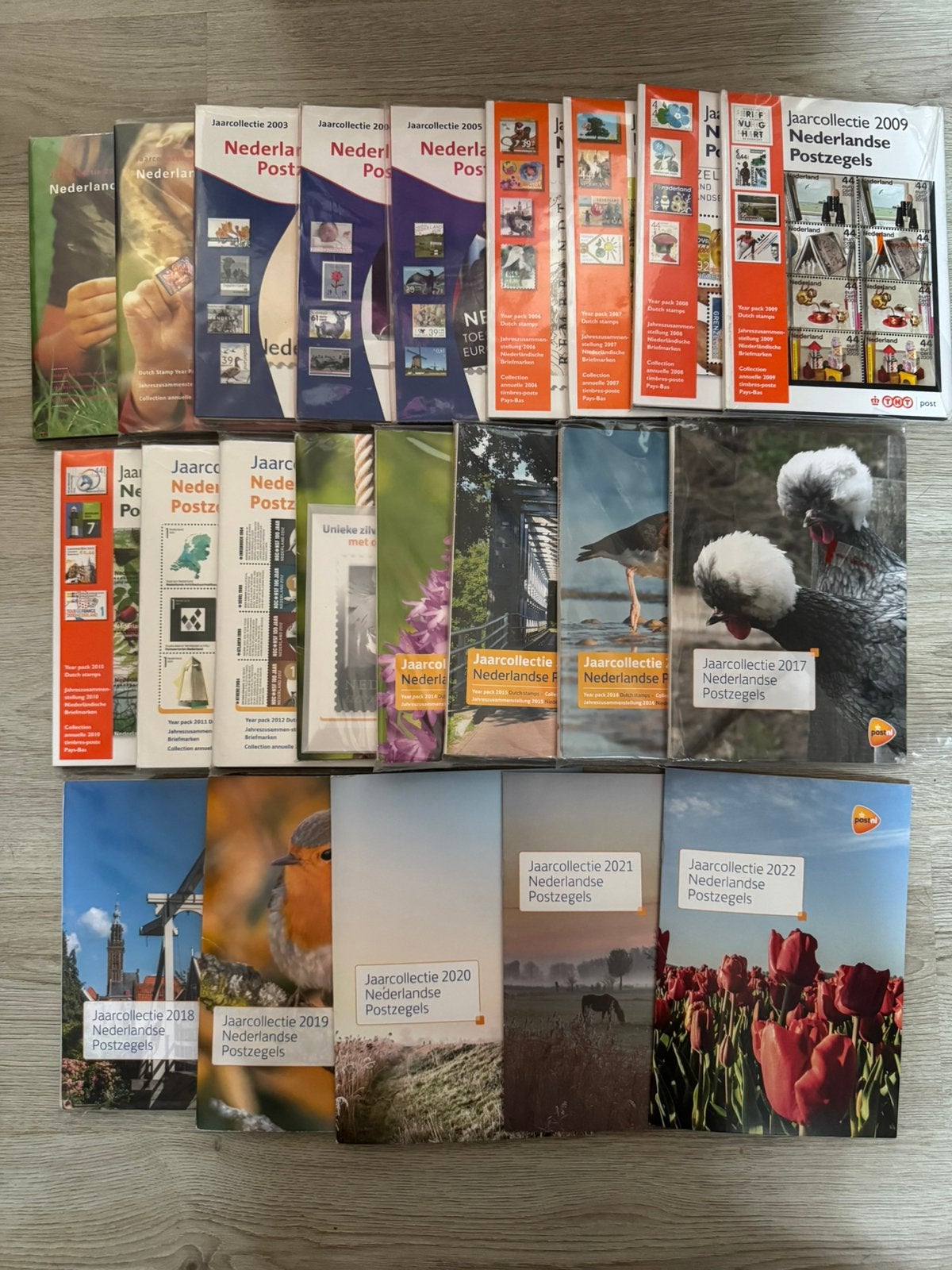 Nederland 2001-2022 jaarcollectie compleet nominaal €2522, Ophalen of Verzenden, Nederland