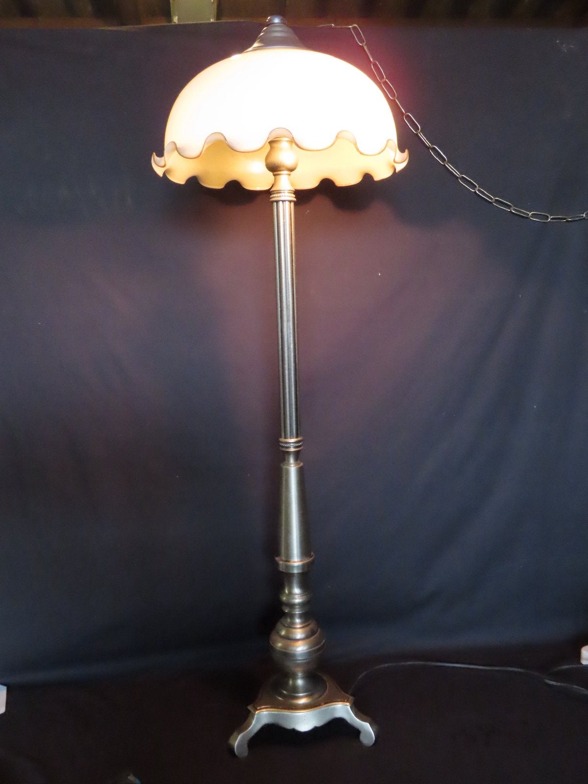 Staande lamp, Ophalen