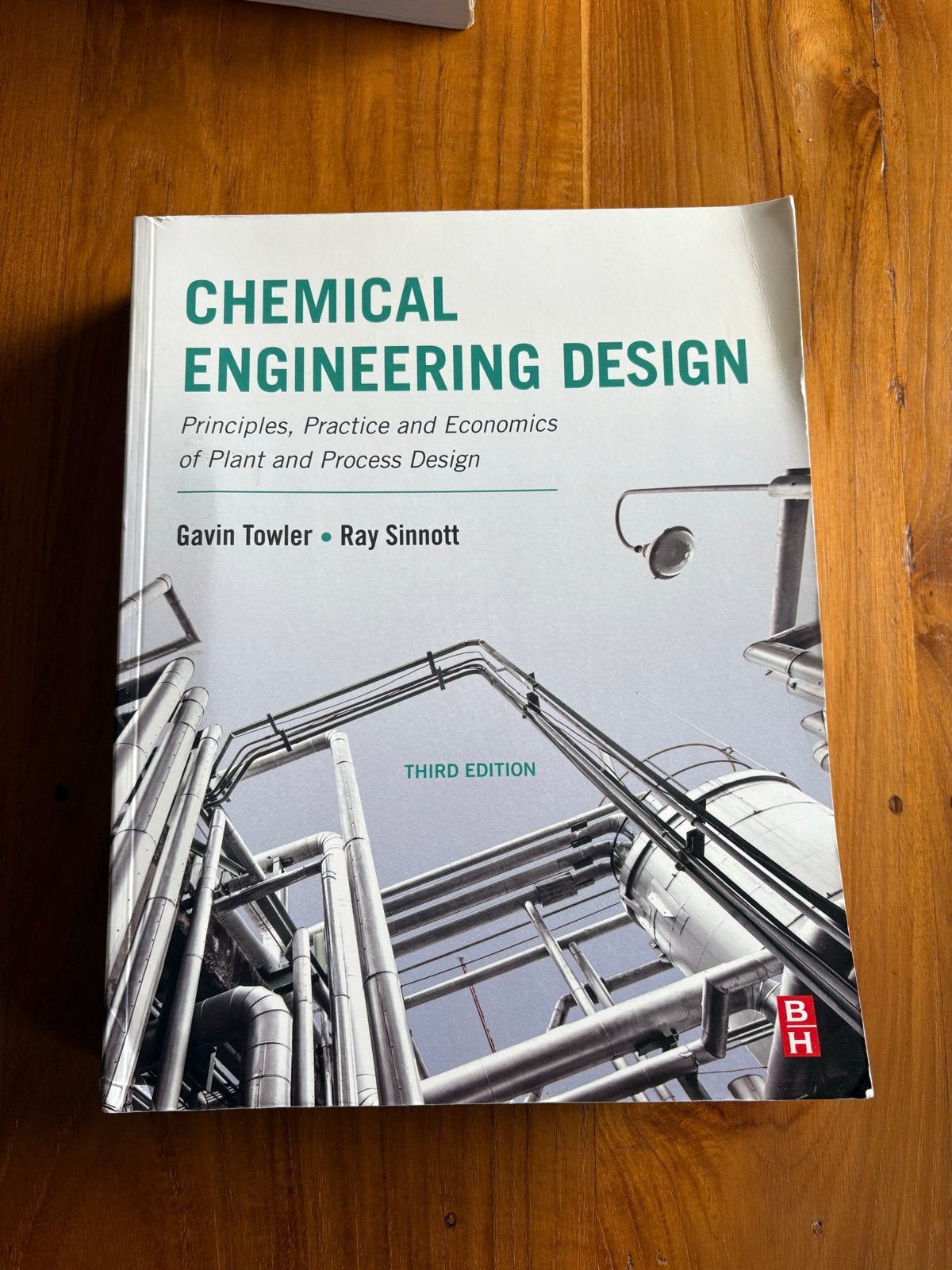 Chemical Engineering Design - Gavin Towler & Ray Sinnott, Ophalen of Verzenden, Zo goed als nieuw, Overige onderwerpen