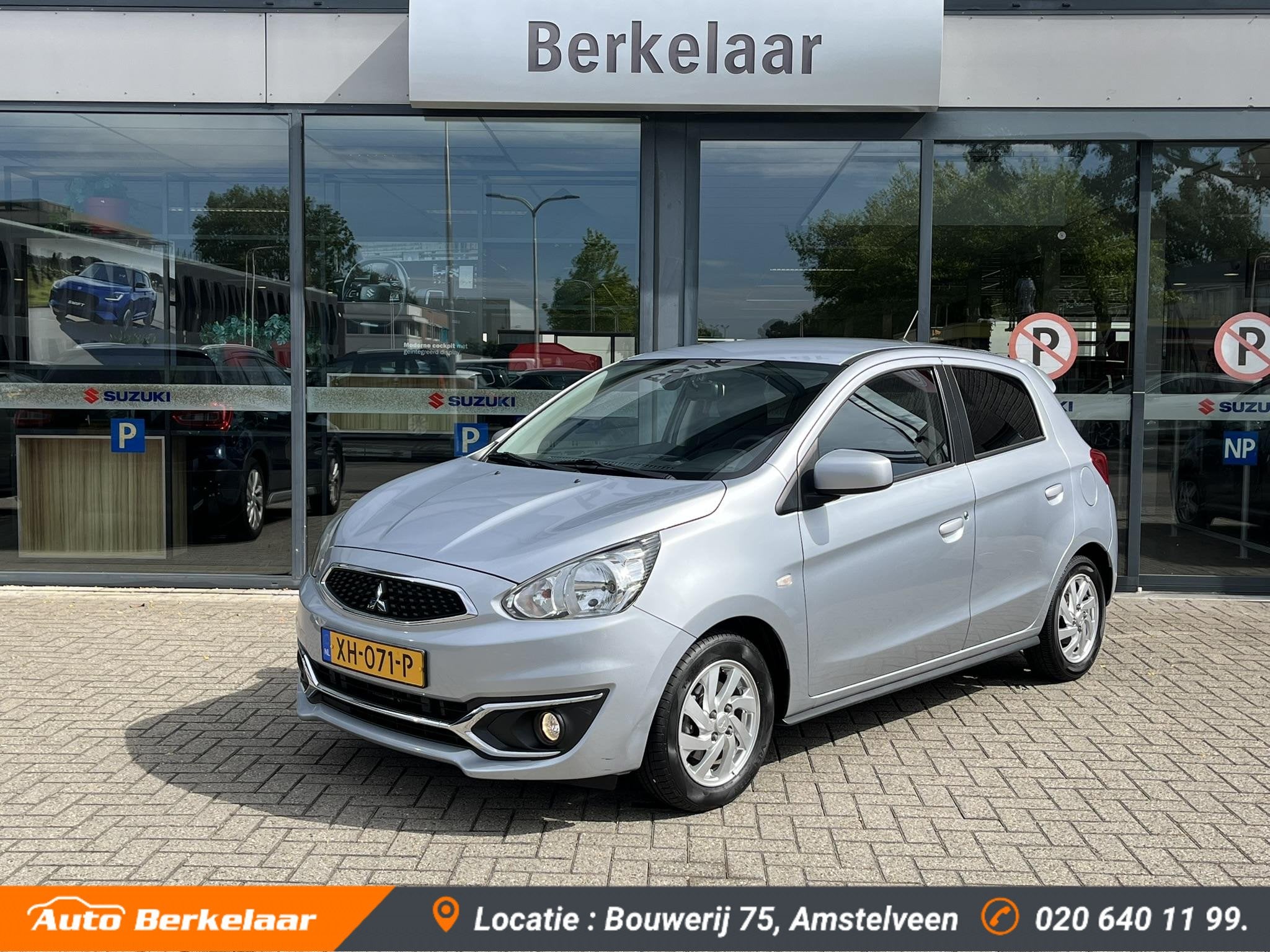 Mitsubishi Space Star 1.0 Intense Automaat | Airco | Bluetoo, Auto's, Mitsubishi, Stof, Gebruikt, Euro 6, 840 kg