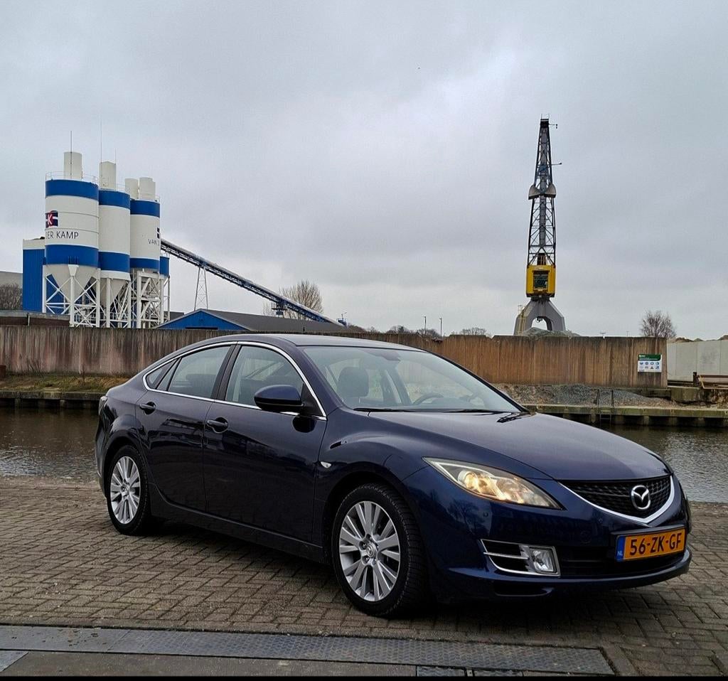 Mazda 6 2.0 s-vt business edition, Voorwielaandrijving, Stof, Zwart, Blauw