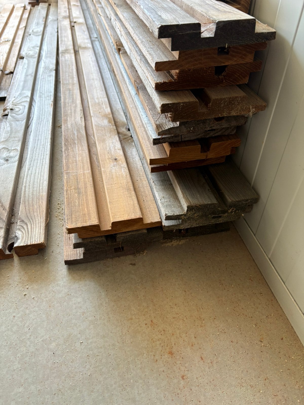 Gevelbekleding hout, Ophalen, Nieuw, 250 cm of meer