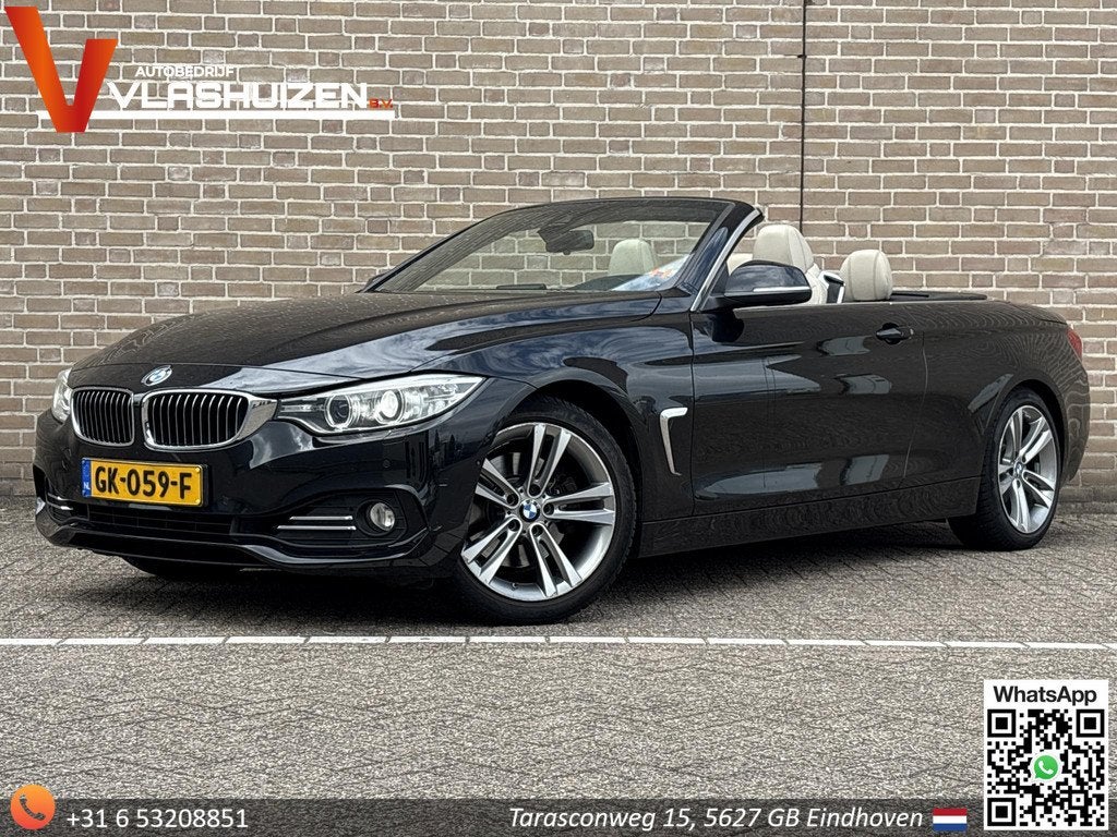 BMW 4-serie Cabrio 428i High Executive | Camera | Cruise | L, Auto's, BMW, Automaat, 745 kg, Gebruikt, Cabriolet