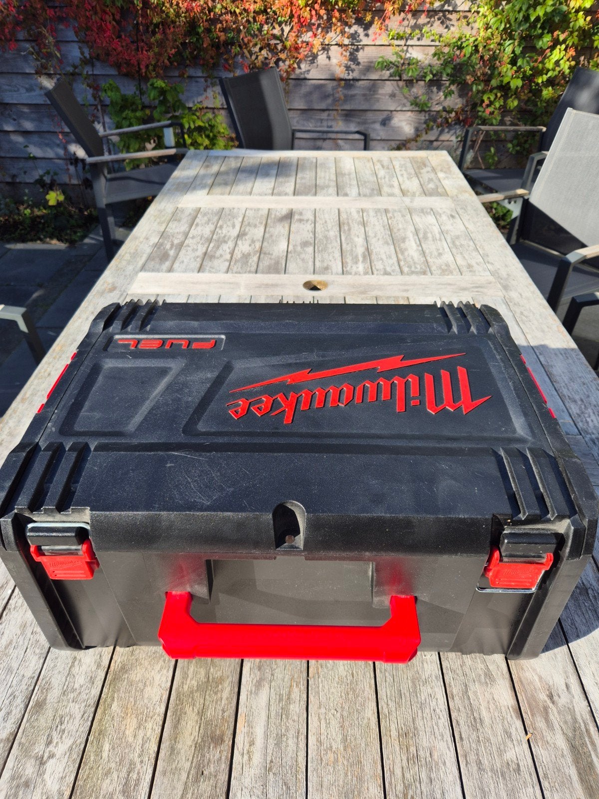 Milwaukee M18 FN16GA-0X Koffer (leeg), Ophalen, Zo goed als nieuw