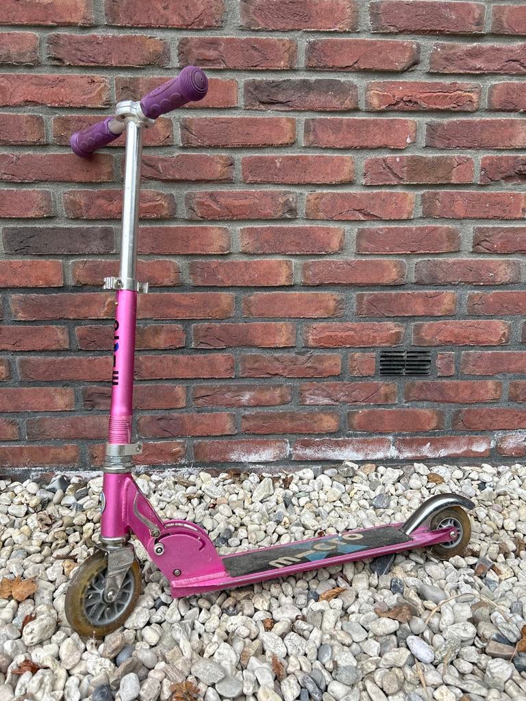 Micro step roze, Ophalen, Gebruikt, Gewone step