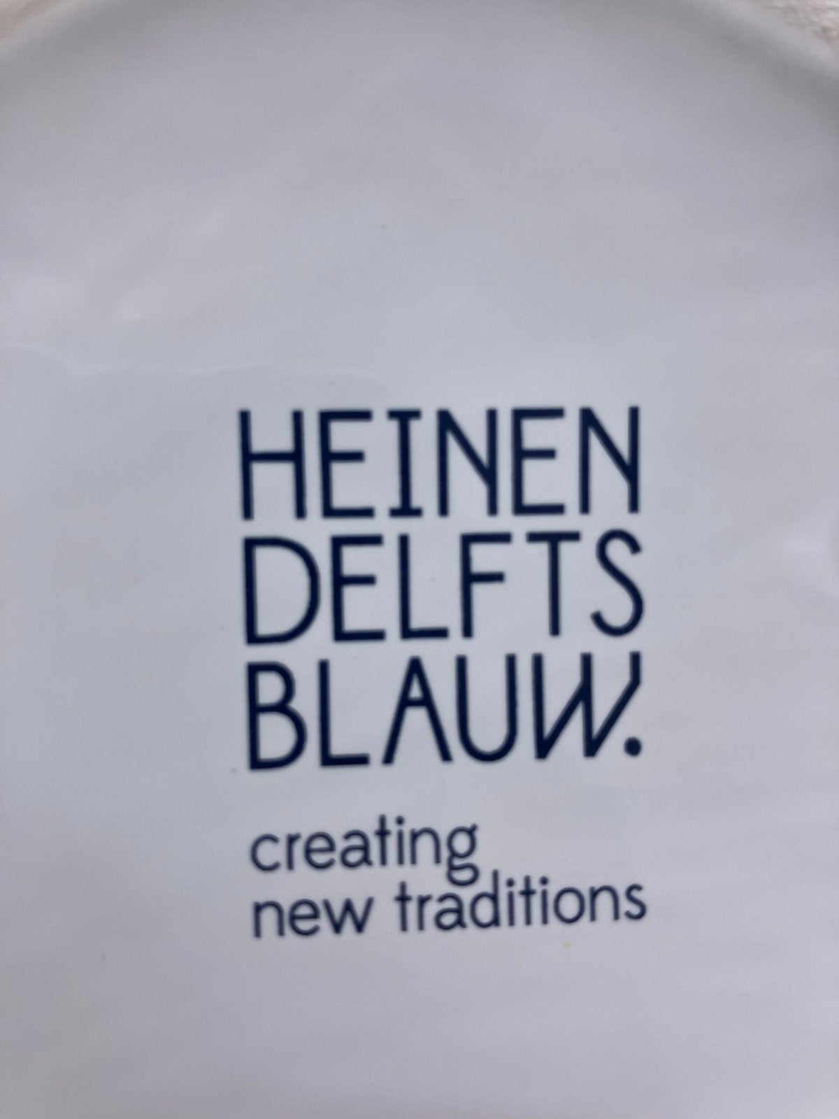 Heinen Delfts Blauw Vaas met Vogels (nieuw)), Antiek en Kunst, Ophalen of Verzenden