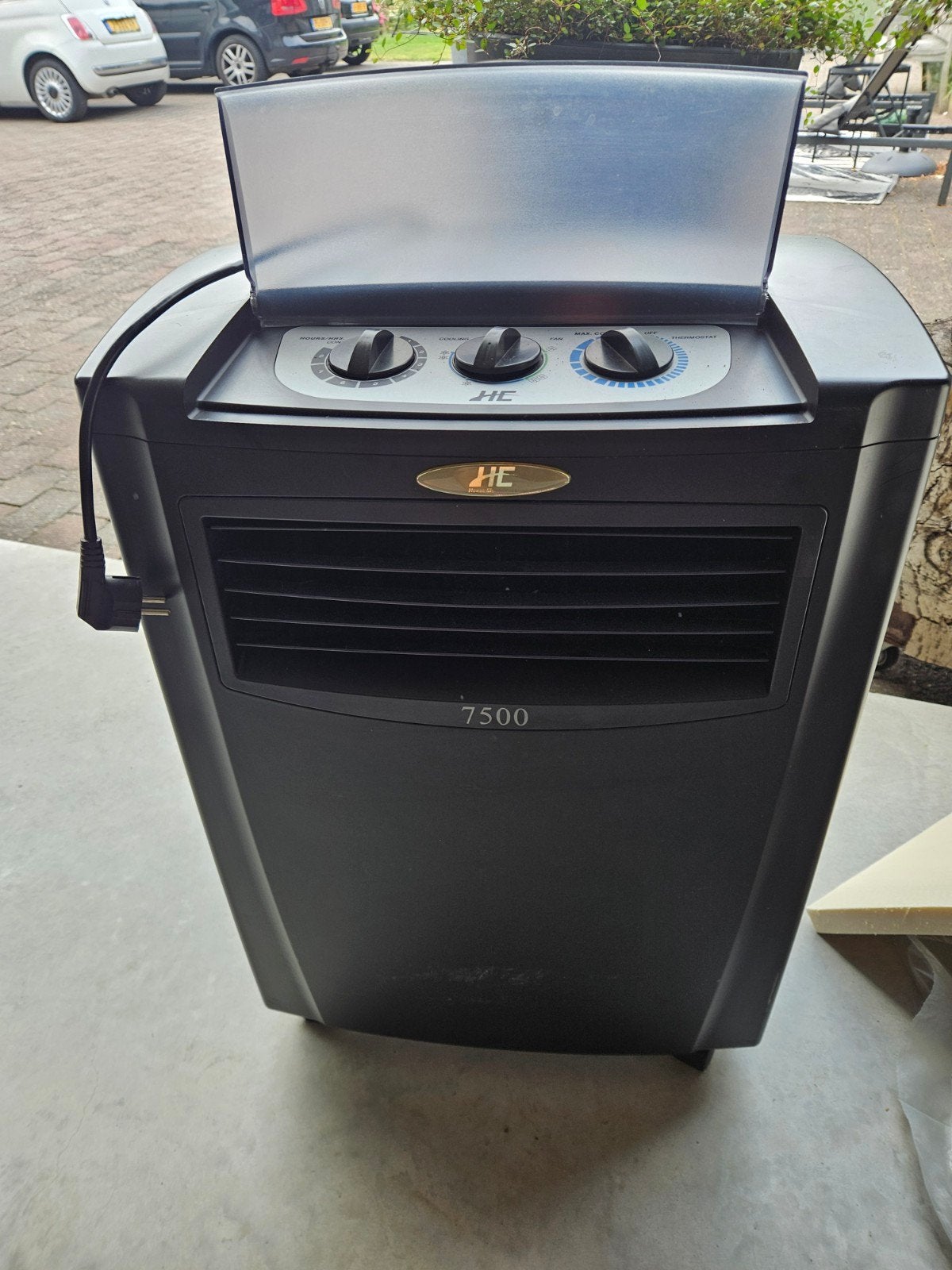 HC Snow 7500 Mobiele Airconditioner - 8000 BTU, Ophalen, Gebruikt, Minder dan 60 m³, 3 snelheden of meer