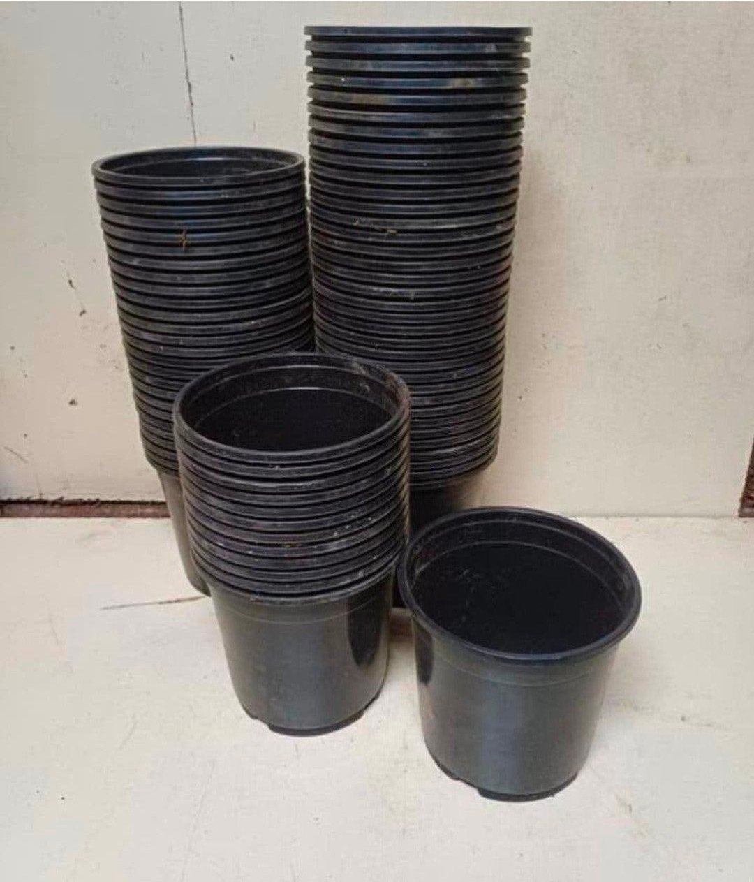 kweekpotten plantenpotten bloempotten 17 cm, Kunststof, Gebruikt, Rond, Ophalen of Verzenden