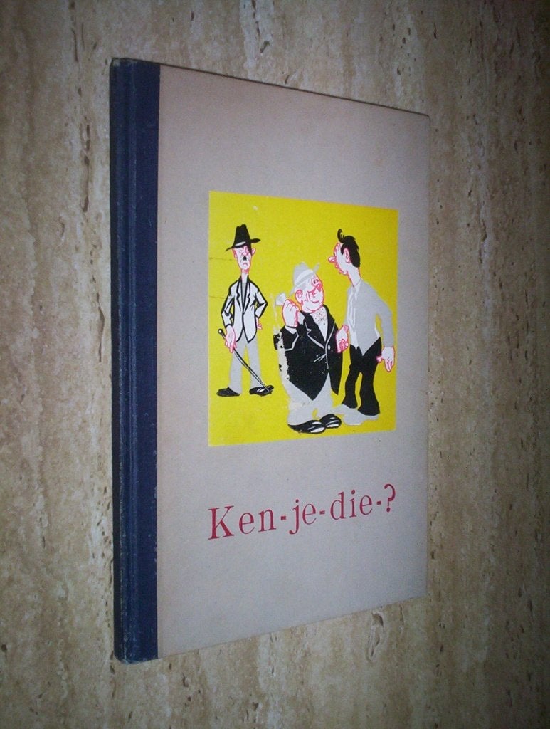 ken - je - die -? , volkshumor uit oorlogsjaren, Ophalen of Verzenden, Voor 1940, Zo goed als nieuw, Algemeen