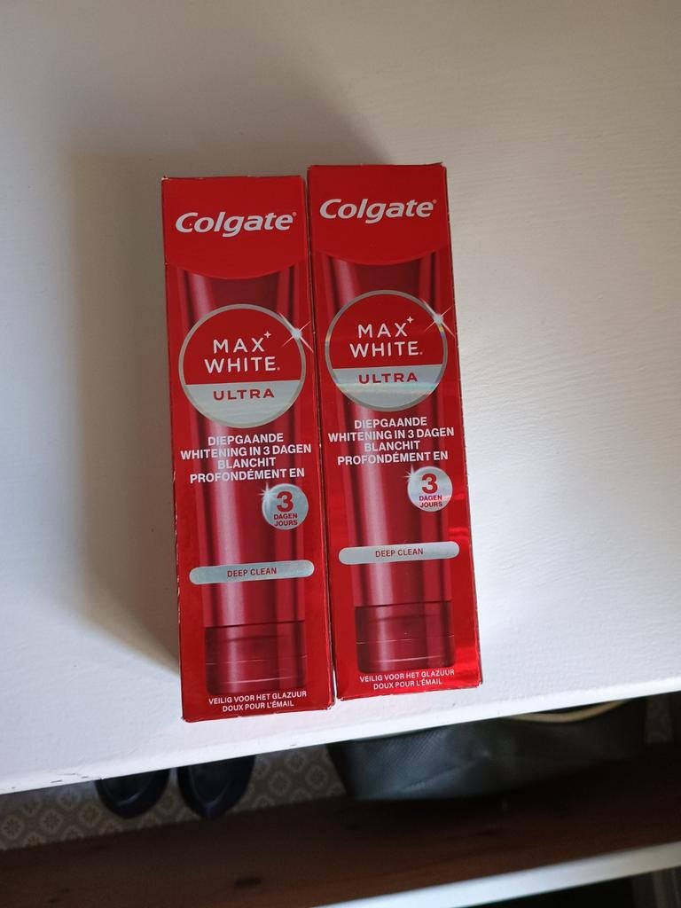 Colgate Max White Ultra Tandpasta - Diepgaande Whitening, Ophalen of Verzenden, Nieuw, Tandpasta