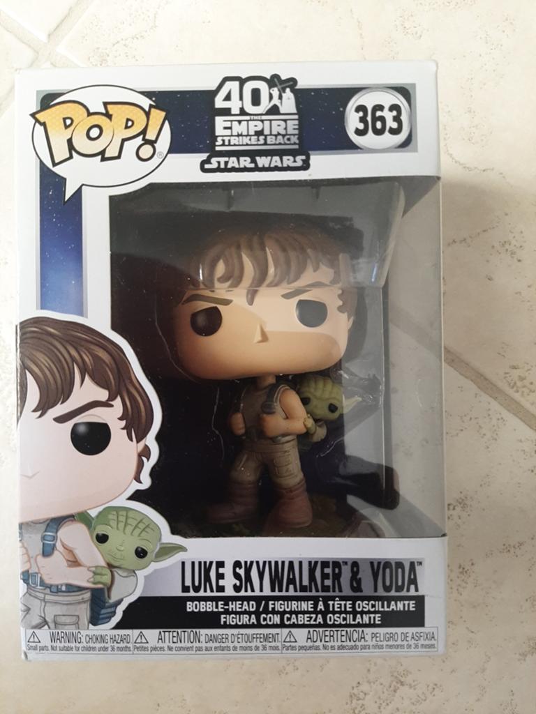 Funko Pop! Star Wars Luke Skywalker & Yoda #363, Verzamelen, Ophalen of Verzenden, Zo goed als nieuw