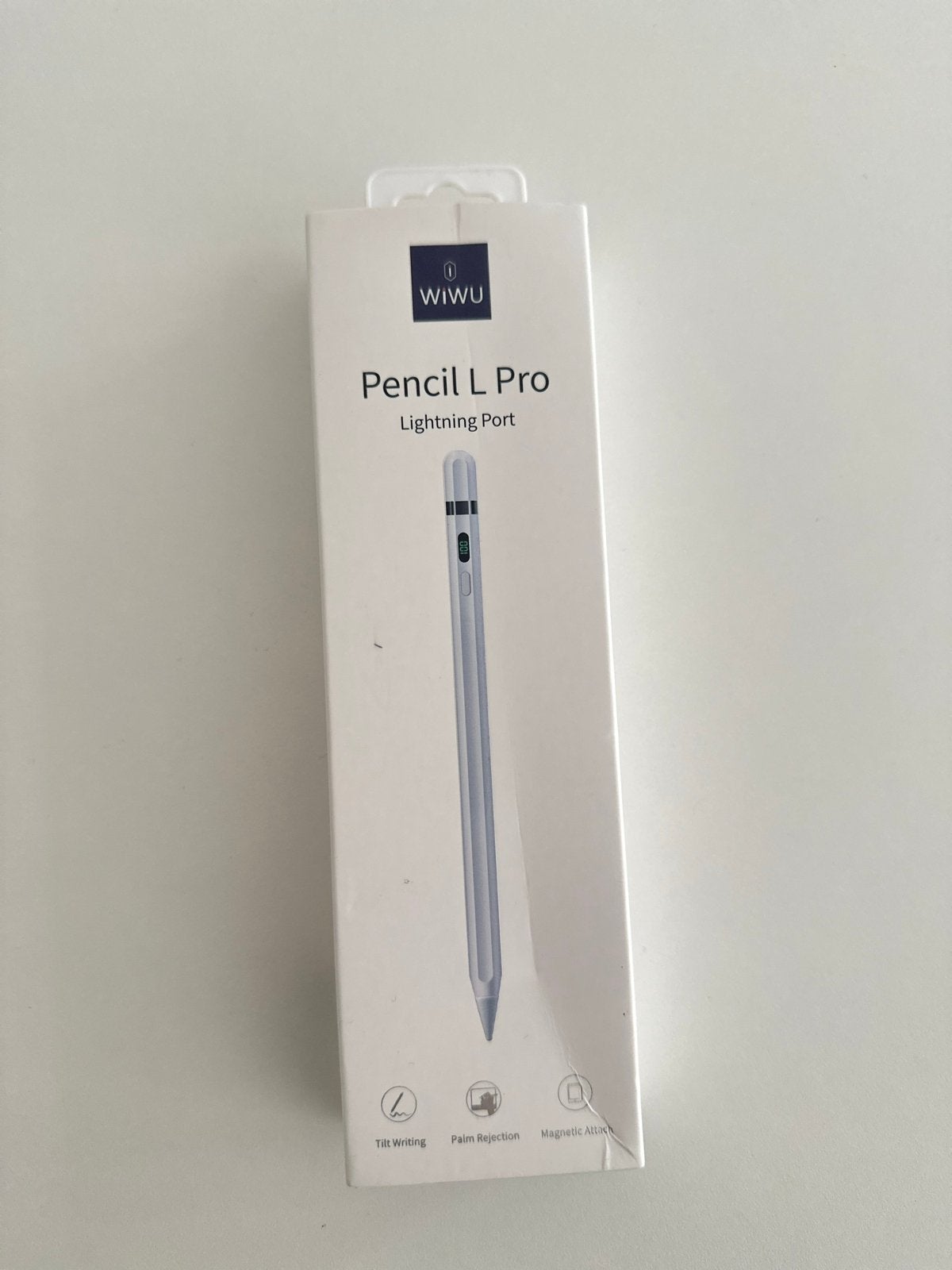WiWU Pencil L Pro Lightning Port Stylus voor iPad, Ophalen of Verzenden, Zo goed als nieuw, Overige typen
