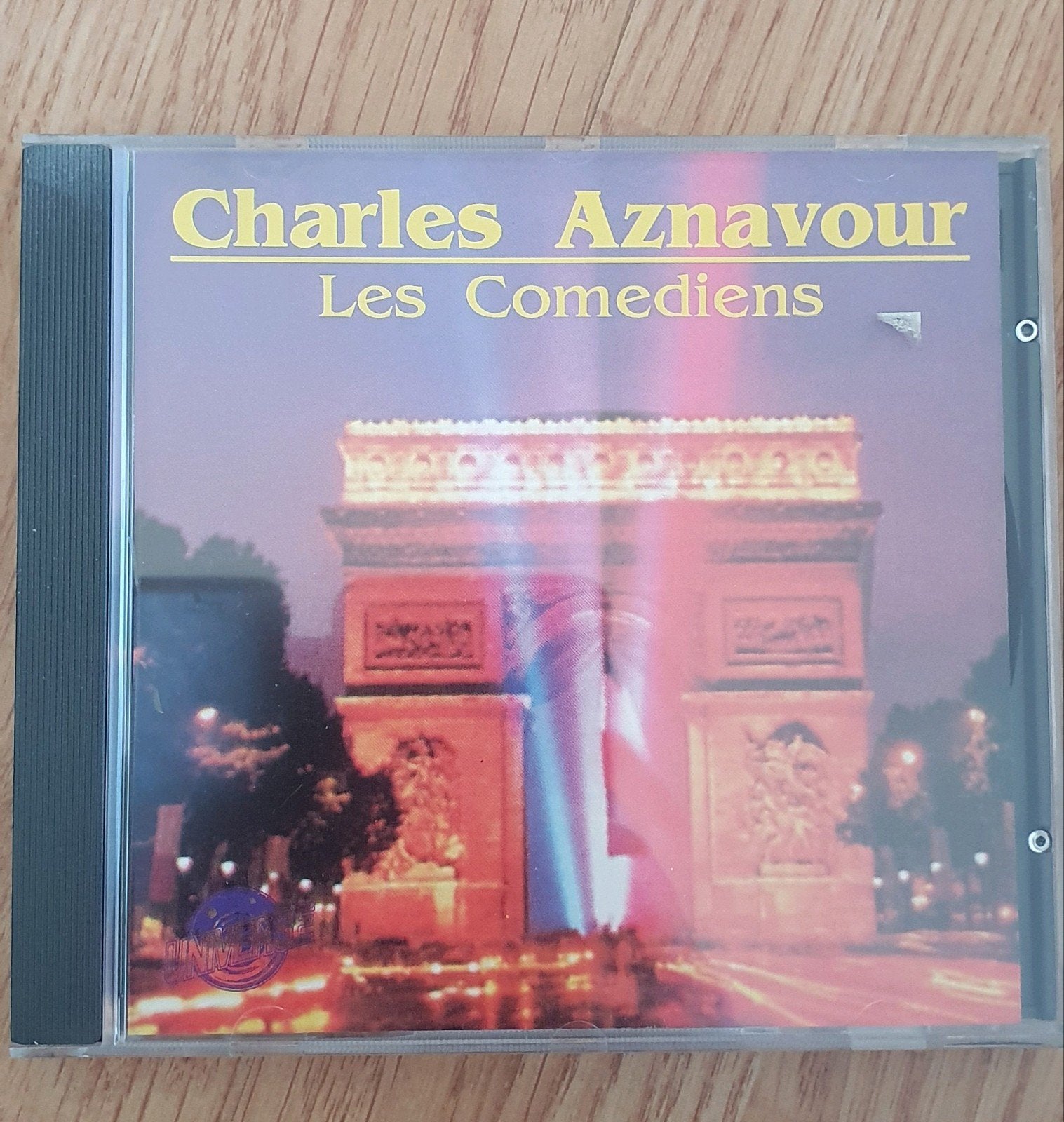 Charles Aznavour - Les Comediens CD, Ophalen of Verzenden, Gebruikt