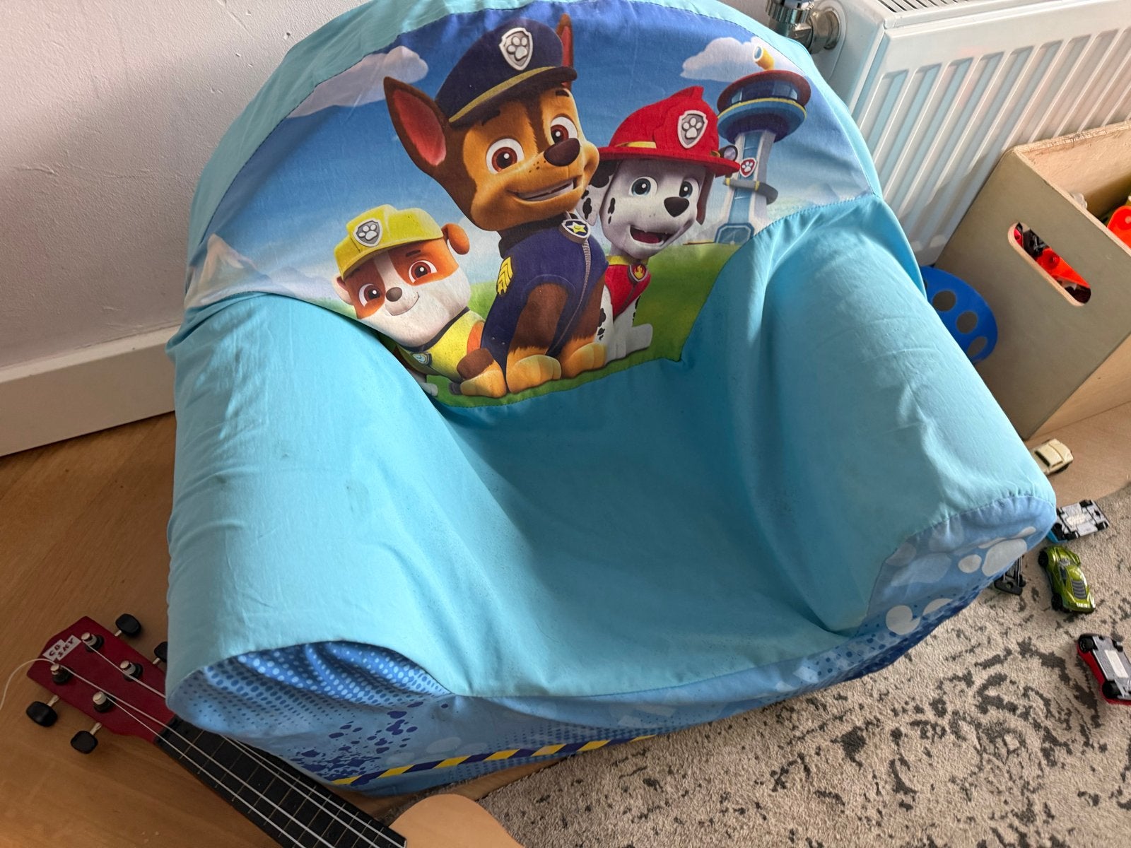 Paw Patrol kinder fauteuil - Comfortabel en leuk!, Ophalen of Verzenden, Gebruikt, Stoel