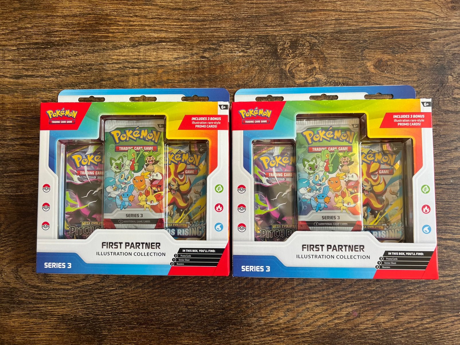 Pokemon TCG First Partner series 3, Ophalen of Verzenden, Nieuw, Meerdere kaarten, Foil