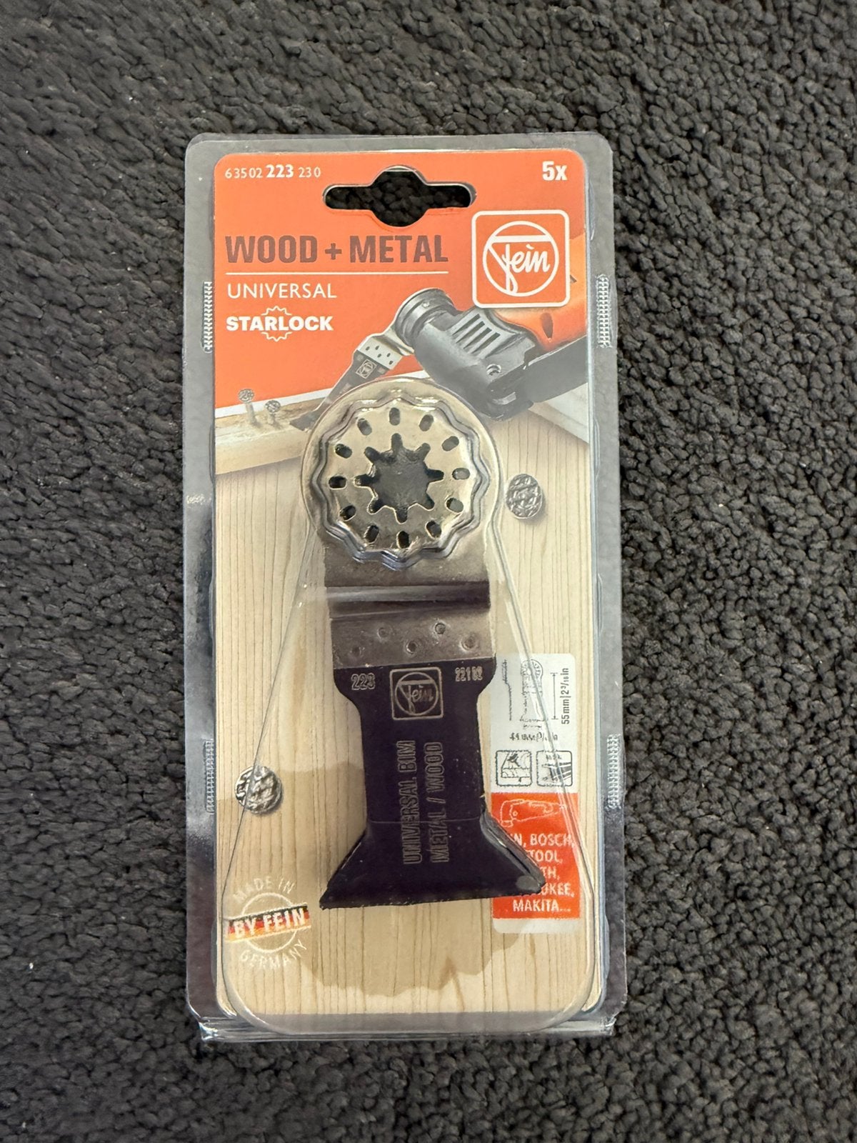 Fein zaagbladen Wood en Metal Nieuw, Ophalen, Nieuw