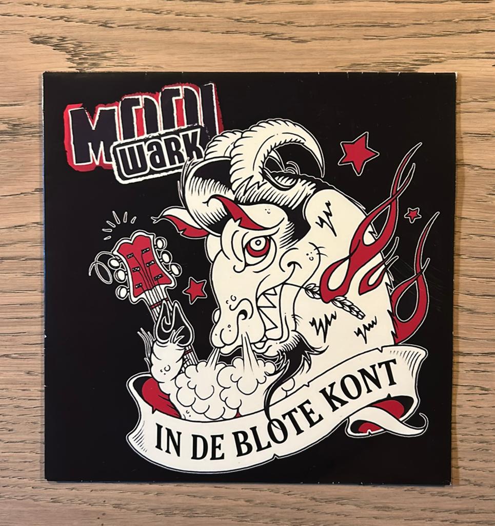 Mooi Wark - In de blote kont (vinyl single), Originele persing, Ophalen of Verzenden, Zo goed als nieuw, Nederlandstalig