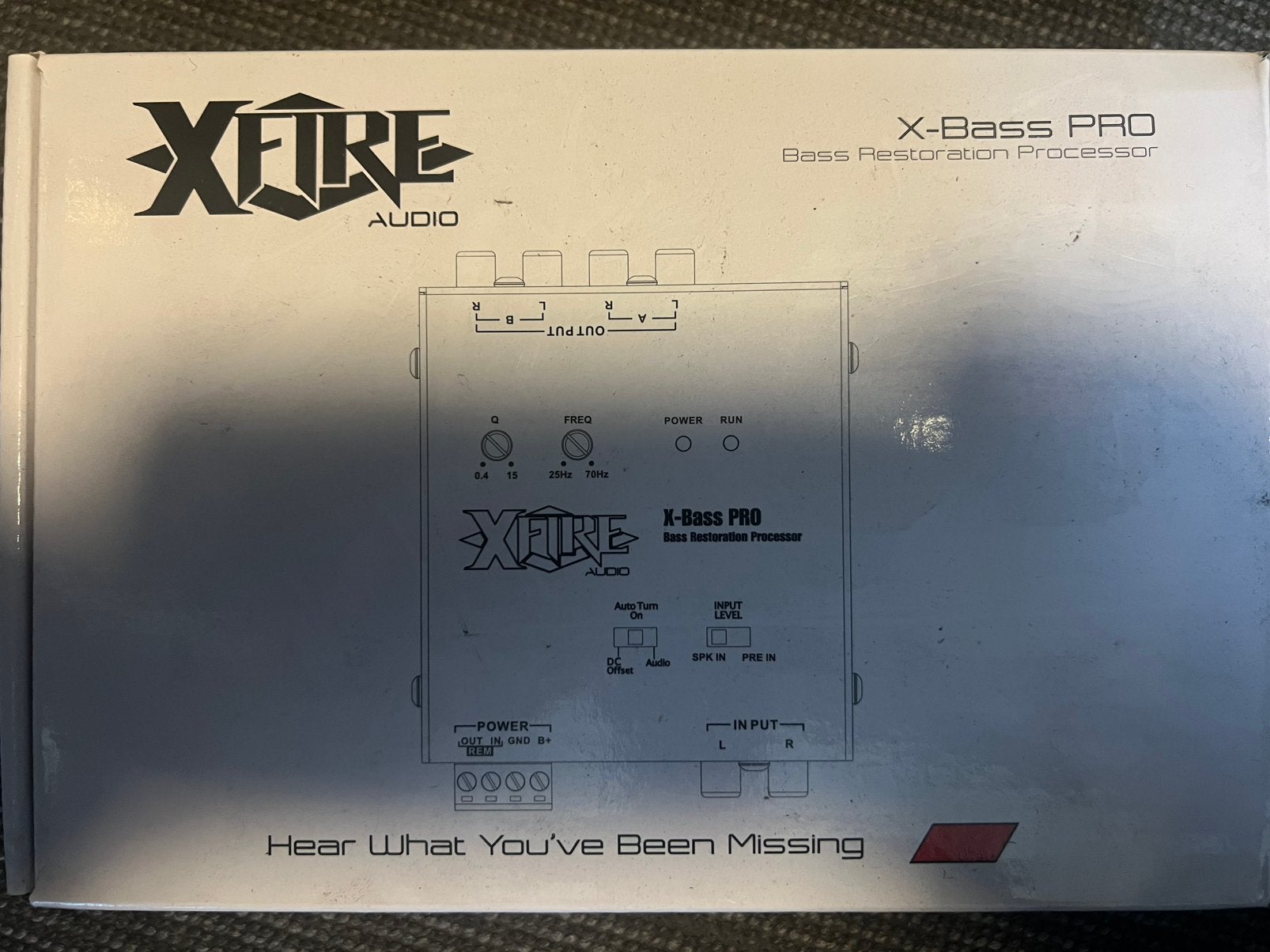 Xfire Xbass Pro bass restoration processor, Xfire, Usa, Verzenden, Nieuw