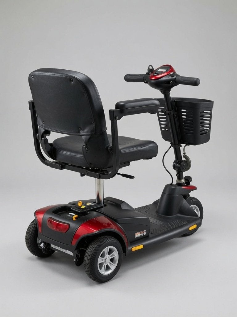 demonteerbare scootmobiel Pride Go-Go Elite Traveller, Ophalen of Verzenden, Inklapbaar, Zo goed als nieuw, Elektrische rolstoel