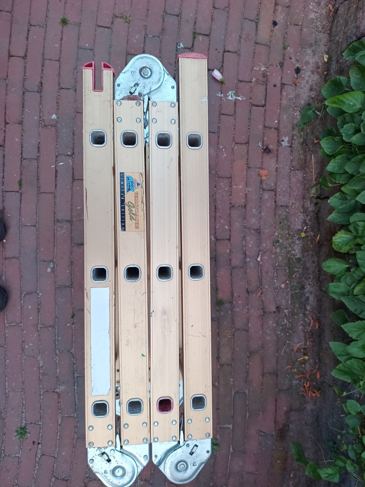 Altrex 4x3 Aluminium Klikladder - Multifunctioneel, Ophalen, Gebruikt, Ladder, Opvouwbaar of Inschuifbaar