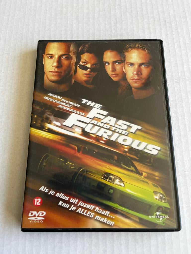 The Fast and the Furious DVD - Actie Thriller, Vanaf 12 jaar, Ophalen of Verzenden, Gebruikt, Actiethriller