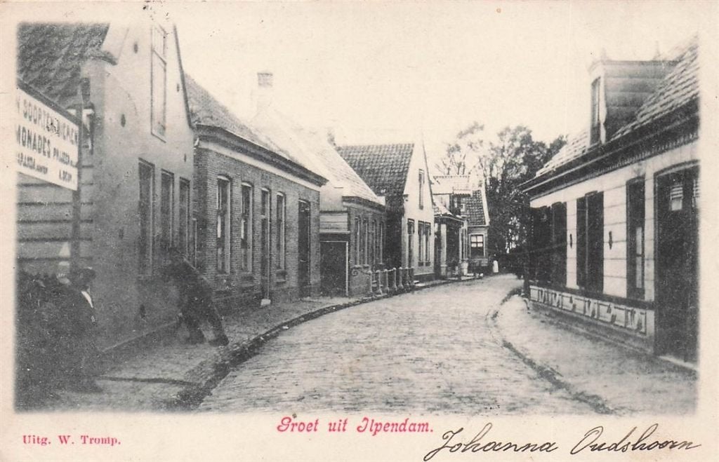 702-132-021 Groet Uit Ilpendam, Verzenden, Voor 1920, Noord-Holland