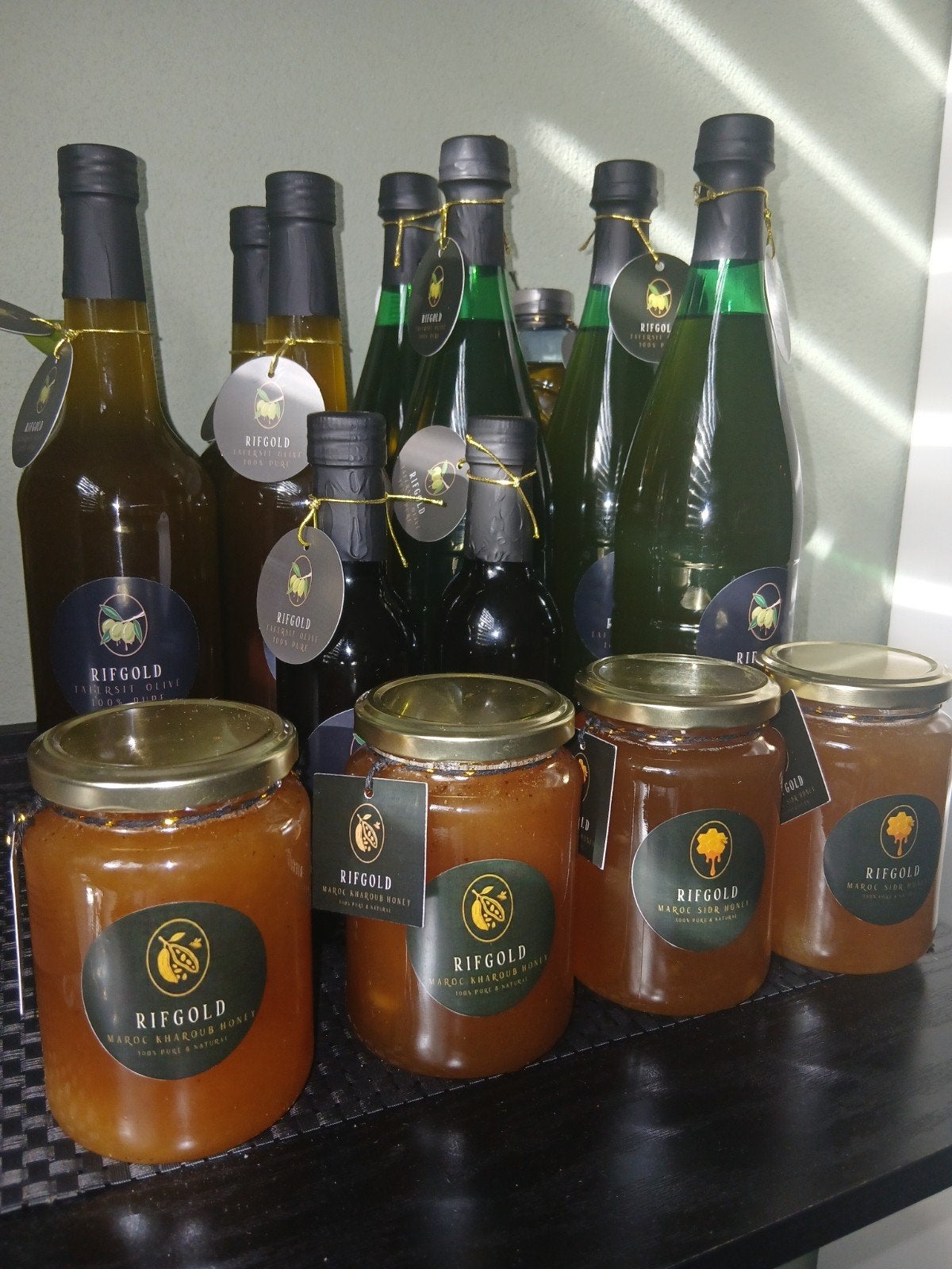 Olijfolie en honing uit het rifgebied van Marokko, Diversen, Ophalen