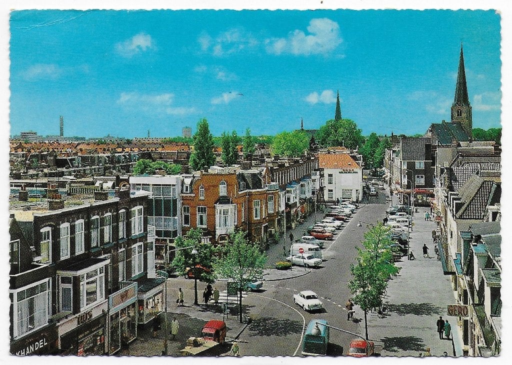 Rijswijk Herenstraat Gelopen Ansichtkaart ( B5723), Ophalen of Verzenden, 1980 tot heden, Gelopen, Zuid-Holland