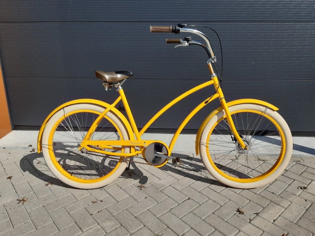 Dames fiets, Fietsen en Brommers, Fietsen | Dames | Damesfietsen, Gebruikt, Overige merken, (Extra) lage instap, Versnellingen