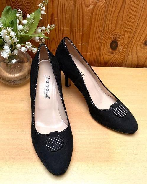 Brunella schoenen maat 37 [DM], Kleding | Dames, Zwart, Ophalen of Verzenden, Zo goed als nieuw, Schoenen met hoge hakken
