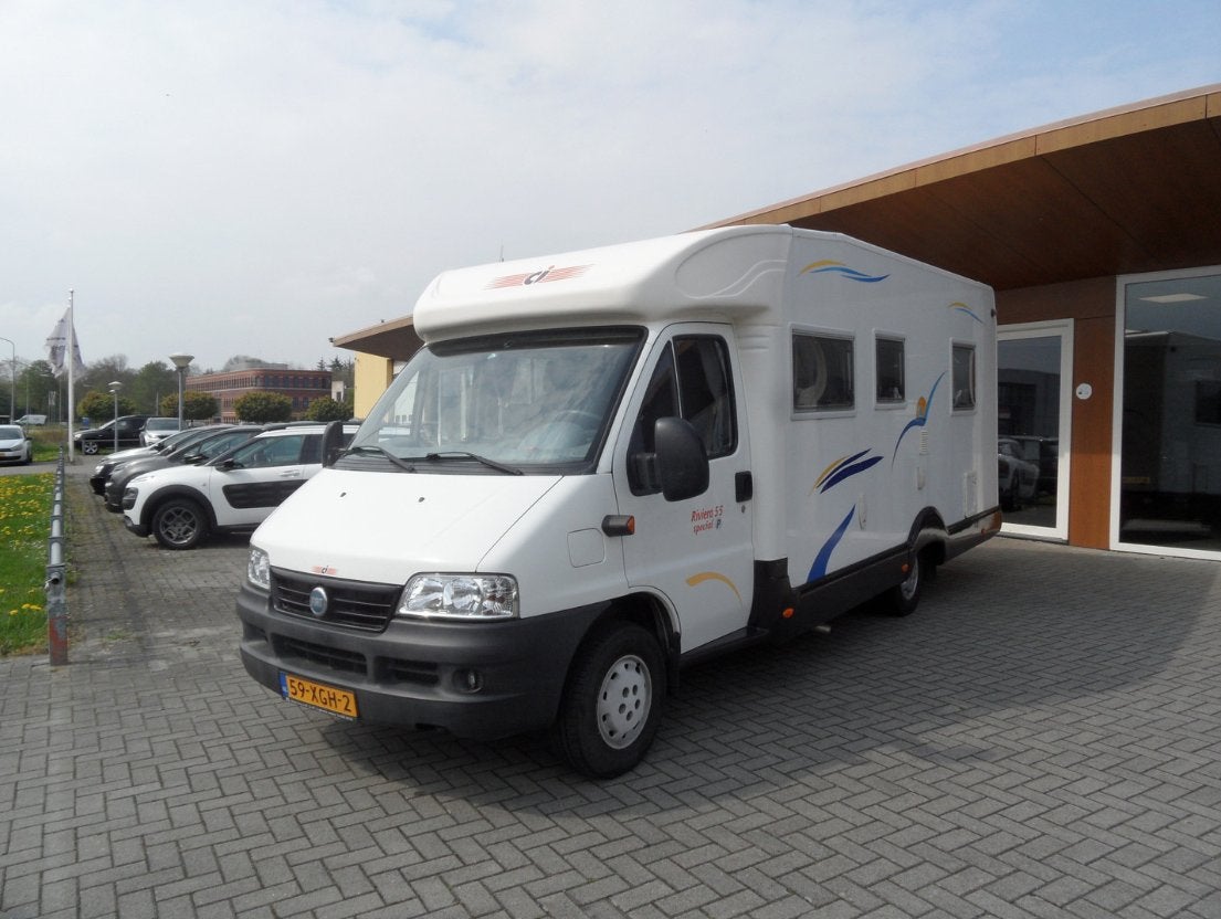 FIAT DUCATO TRIGANO RIVIERA 55 P S - Compleet en comfortabel, Trigano, Omvormbare zithoek, Schokbreker, Particulier