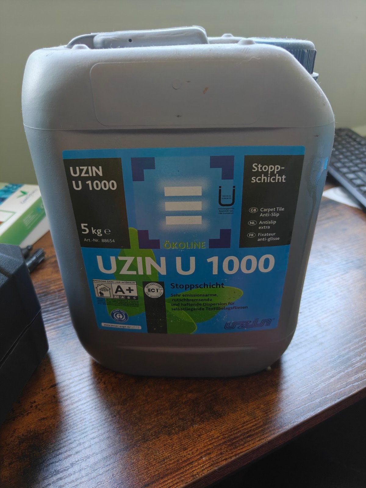 UZIN U 1000 Stoppschicht - Antislip voor tapijttegels, Huis en Inrichting, Ophalen of Verzenden