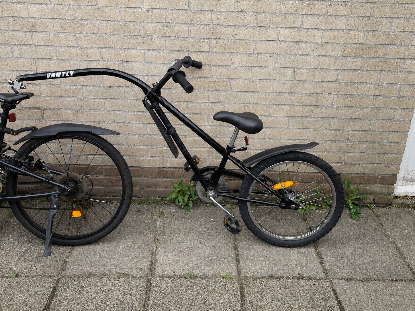 Tandem Fietsaanhanger Kinderfiets, Fietsen en Brommers, Ophalen, Gebruikt, Velgrem