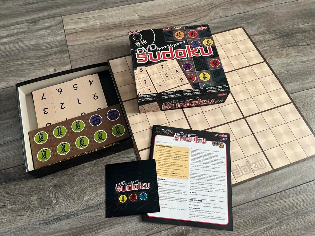 Sudoku dvd bordspel, Ophalen of Verzenden, Zo goed als nieuw