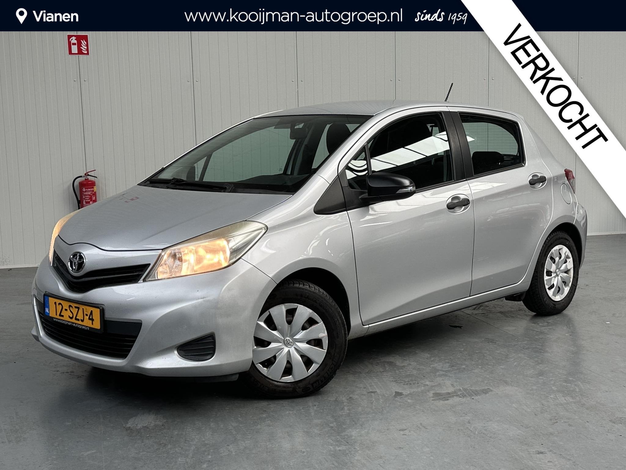 Toyota Yaris 1.0 VVT-i Comfort, Auto's, Euro 5, Stof, Gebruikt, Elektrische ramen