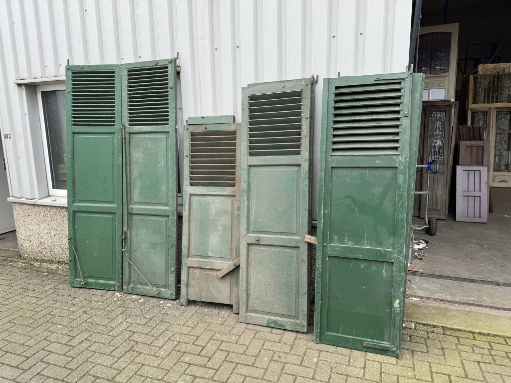 7 stuks antieke raamluiken, Doe-het-zelf en Verbouw, Deuren en Horren, Jurgen.hoogenboezem@gmail.com, Overige typen, Nieuwstraat 1c, 6271 AX Gulpen