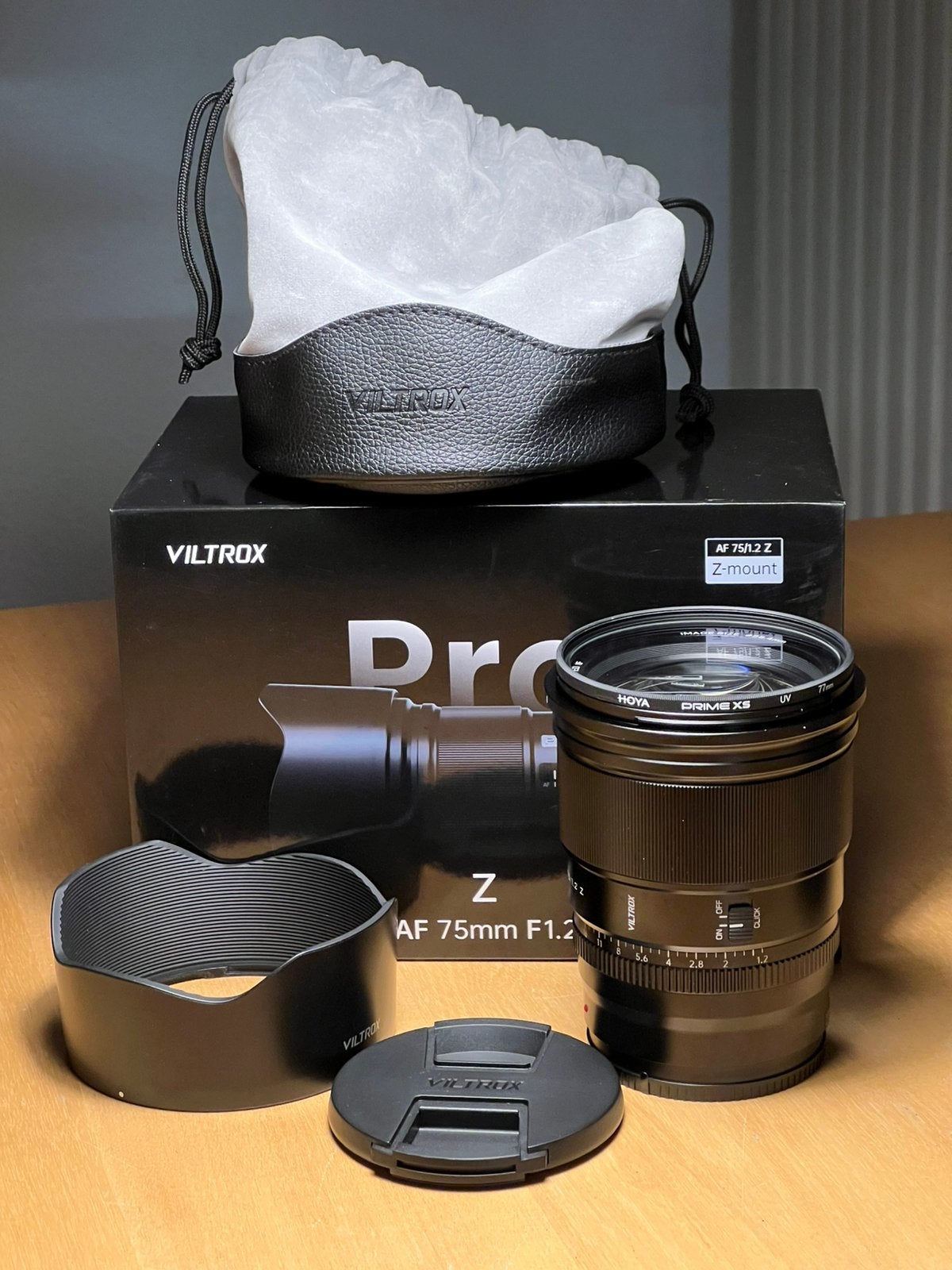 Viltrox AF 75/1.2 Z Pro voor Nikon Z systeemcamera’s, Audio, Tv en Foto, Nikon Z-mount, Telelens, Zo goed als nieuw, 75 mm