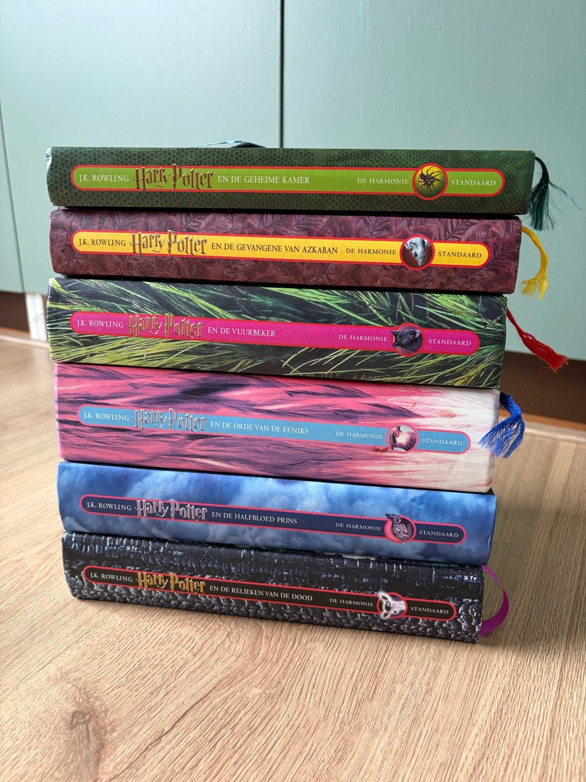 Harry Potter boekenreeks - De Harmonie (6 delen), Ophalen of Verzenden, Gelezen