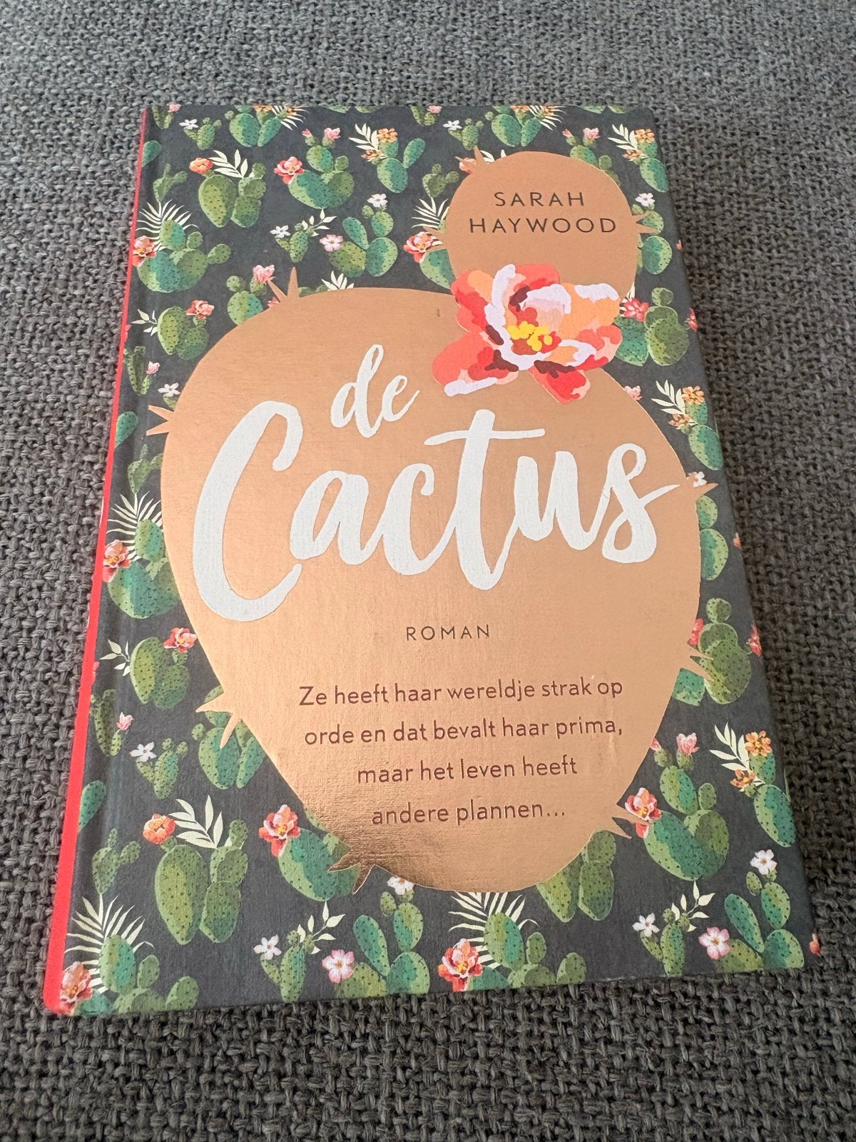 Sarah Haywood - De cactus, Ophalen of Verzenden, Gelezen, Sarah Haywood