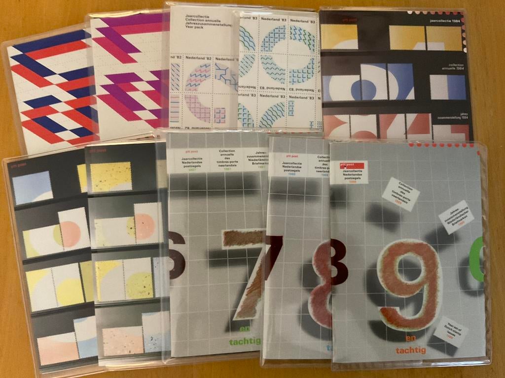 Nederland jaarcollecties - 1980-1995 postfris, Postzegels en Munten, Postzegels | Nederland, Ophalen of Verzenden, Na 1940, Postfris