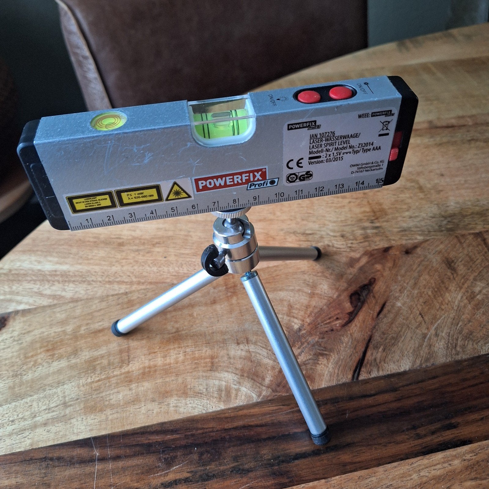 Powerfix Profi Laser Waterpas met Statief, Ophalen of Verzenden