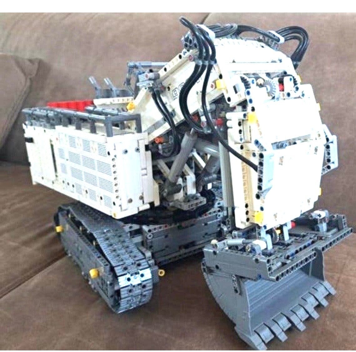 Lego Technic Liebherr R 9800 Graafmachine (42100), Ophalen of Verzenden, Gebruikt, Overige merken