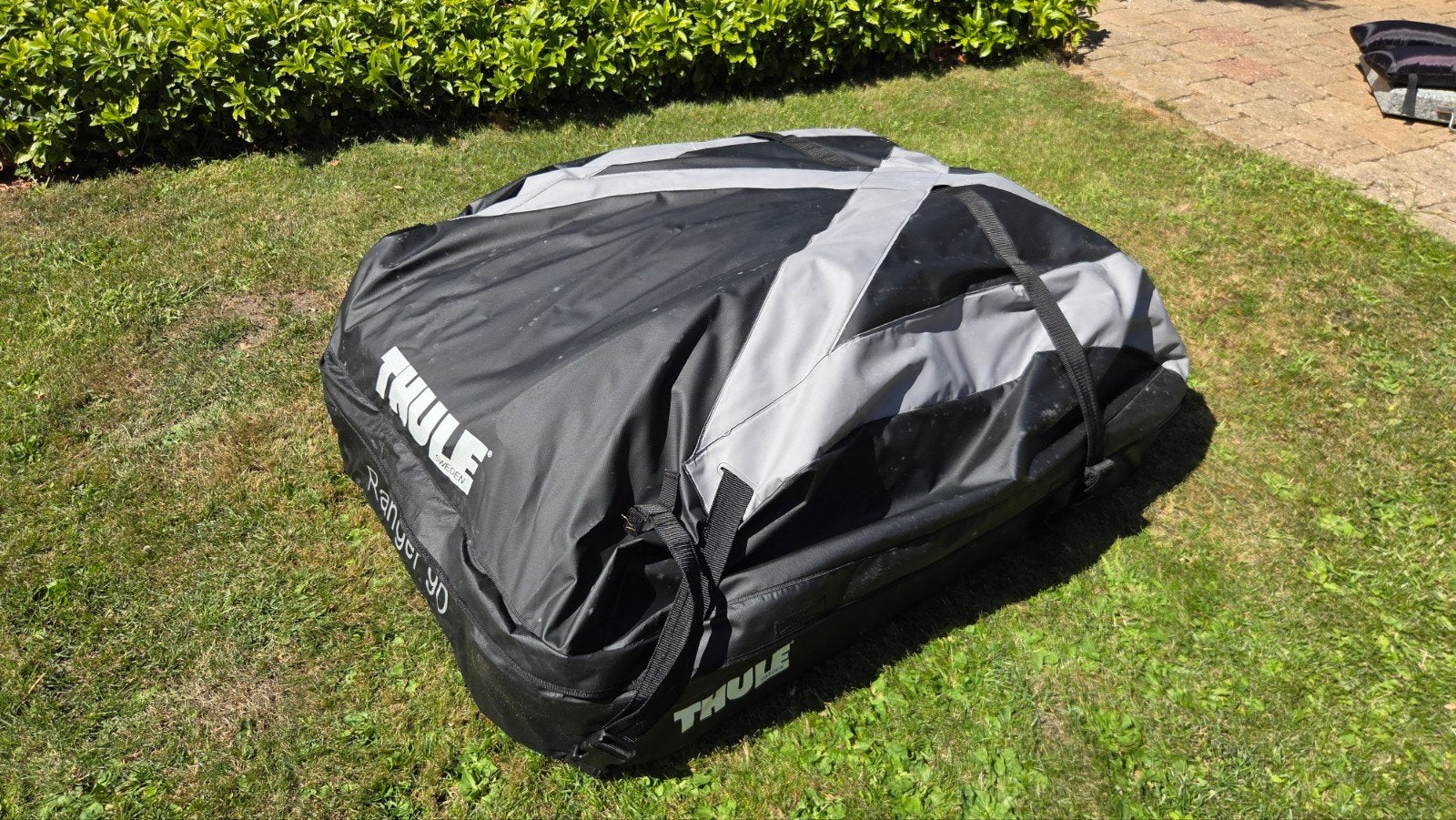 Thule Ranger 90 opvouwbare dakkoffer - Zwart/Grijs, Ophalen, Zo goed als nieuw